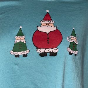 Alfred Dunner Holiday Sweatshirt.  Really cute detail.